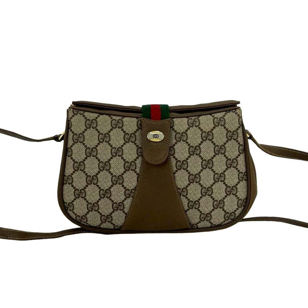 Gucci Vintage Web Crossbody Bag Gg #325224G71B